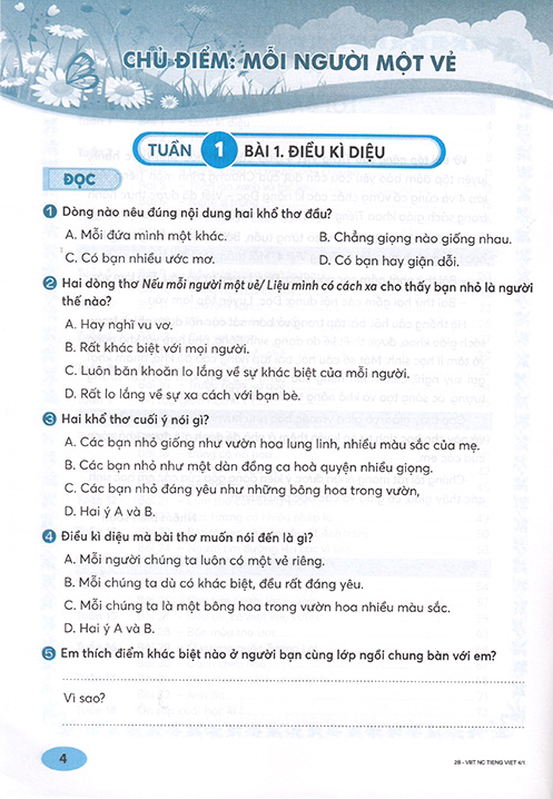 vở bài tập nâng cao tiếng việt 4 - tập 1 (kết nối) - Ảnh 4