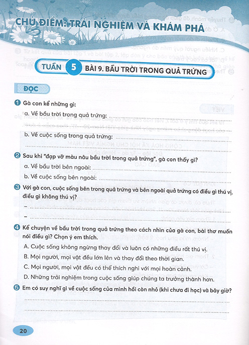 vở bài tập nâng cao tiếng việt 4 - tập 1 (kết nối) - Ảnh 5