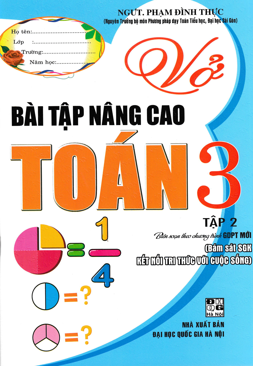vở bài tập nâng cao toán 3 - tập 2 (kết nối) - Ảnh 2
