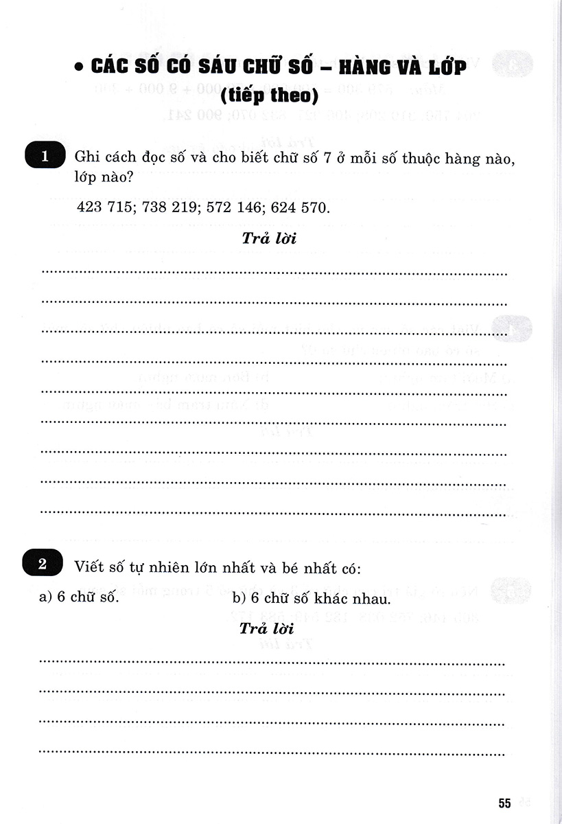 vở bài tập nâng cao toán 4 - tập 1 (bám sát sgk chân trời sáng tạo) - Ảnh 14