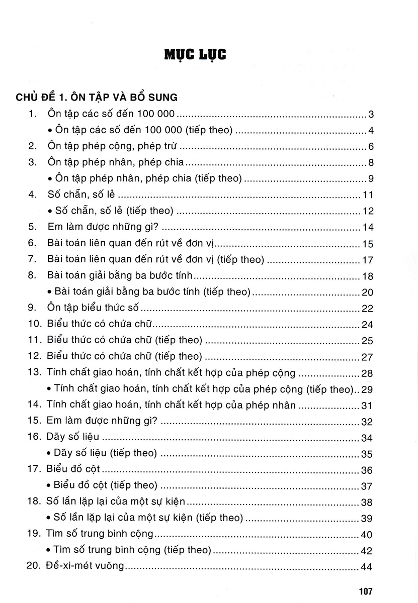 vở bài tập nâng cao toán 4 - tập 1 (bám sát sgk chân trời sáng tạo) - Ảnh 3