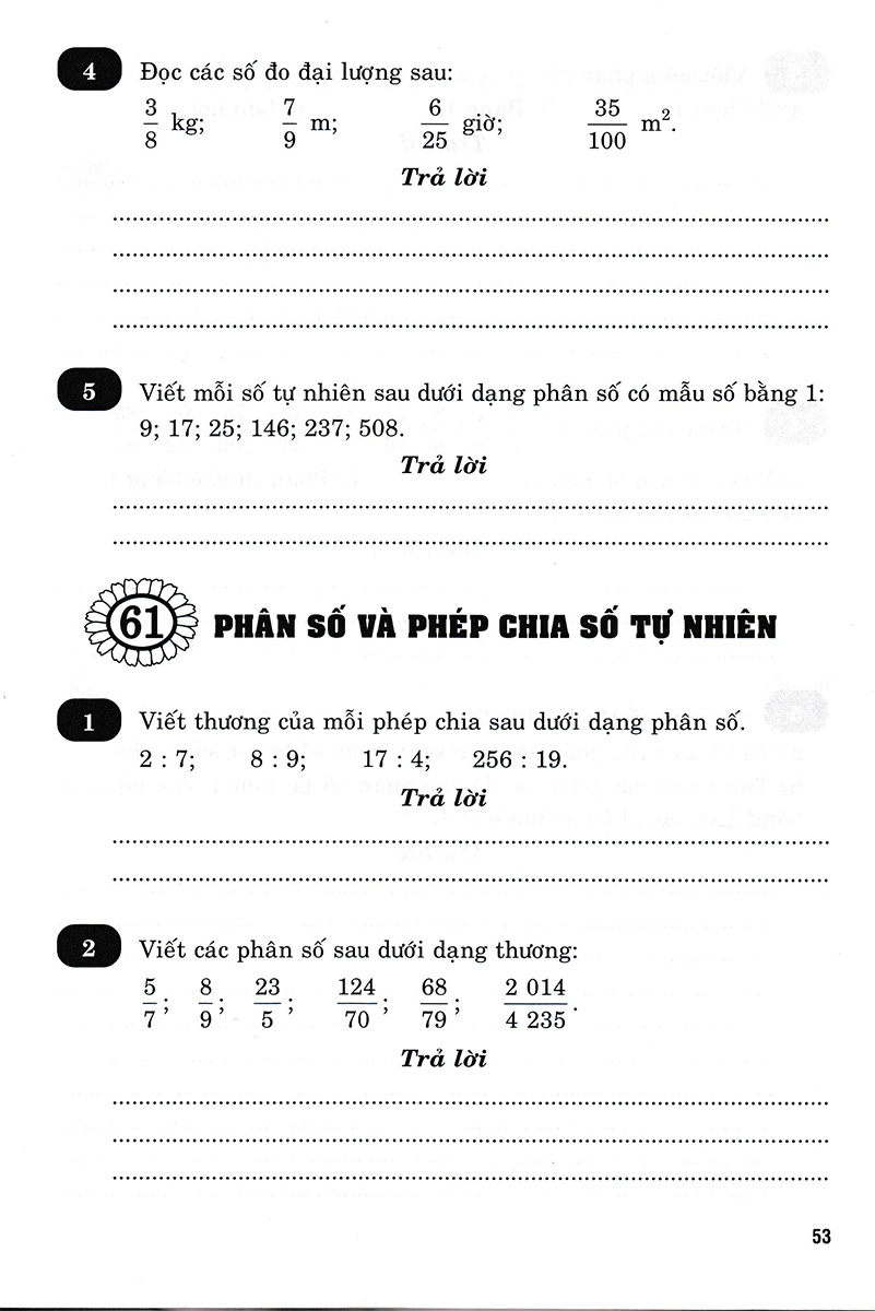 vở bài tập nâng cao toán 4 - tập 2 (bám sát sgk chân trời sáng tạo) - Ảnh 12