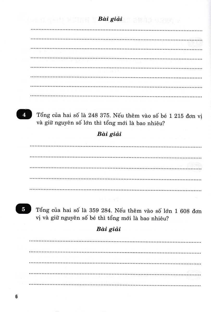 vở bài tập nâng cao toán 4 - tập 2 (bám sát sgk chân trời sáng tạo) - Ảnh 9
