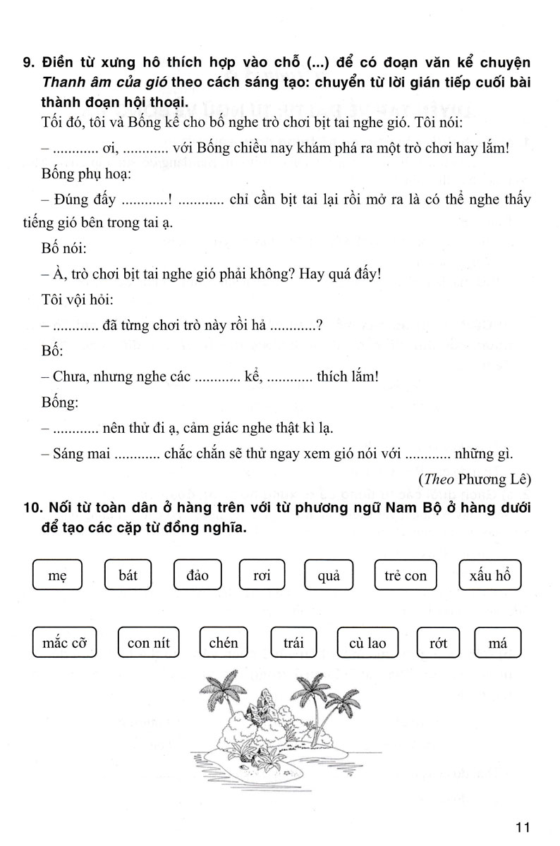 Vở Bài Tập Nâng Cao Từ Và Câu Lớp 5 - Ảnh 10