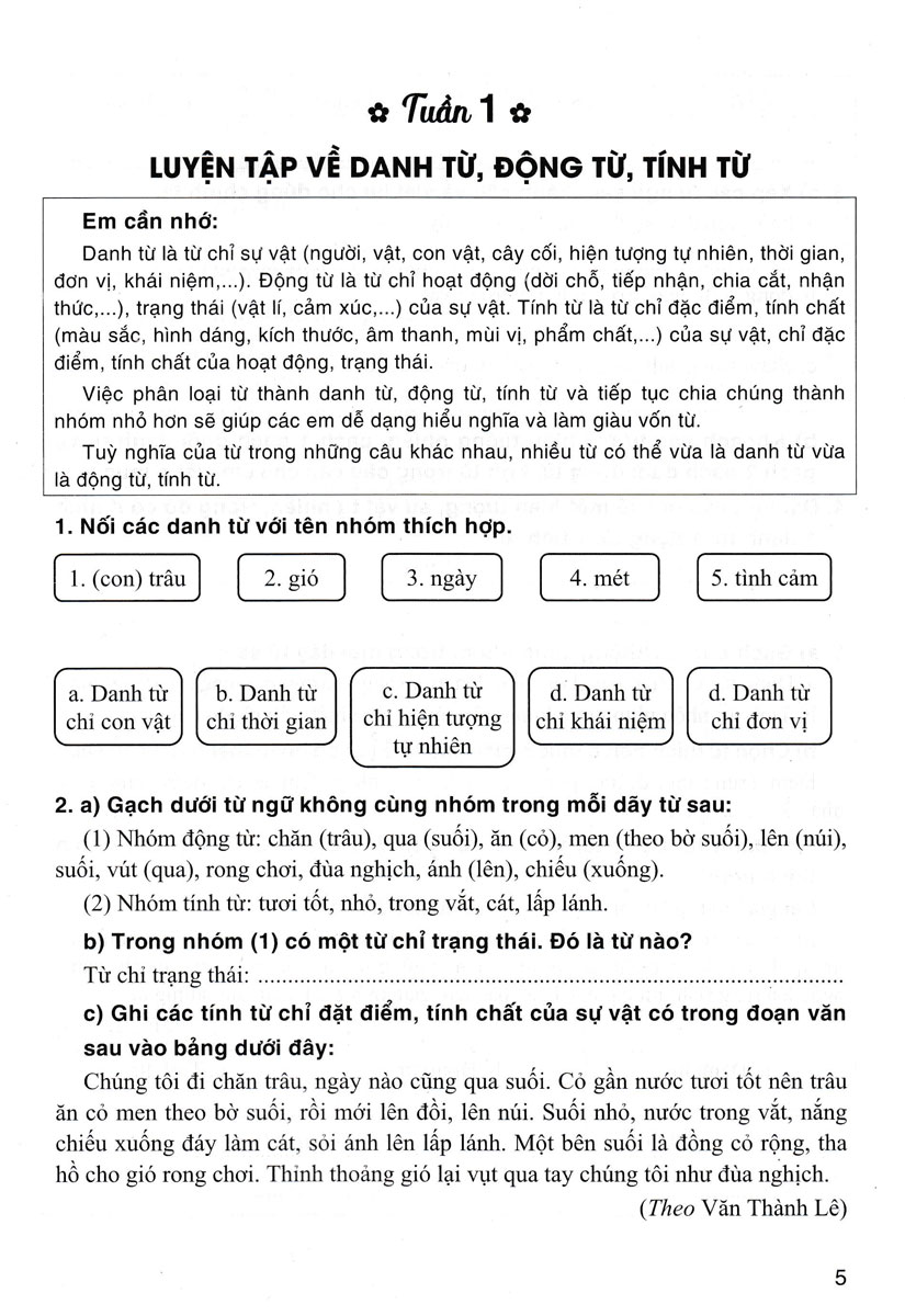 Vở Bài Tập Nâng Cao Từ Và Câu Lớp 5 - Ảnh 4