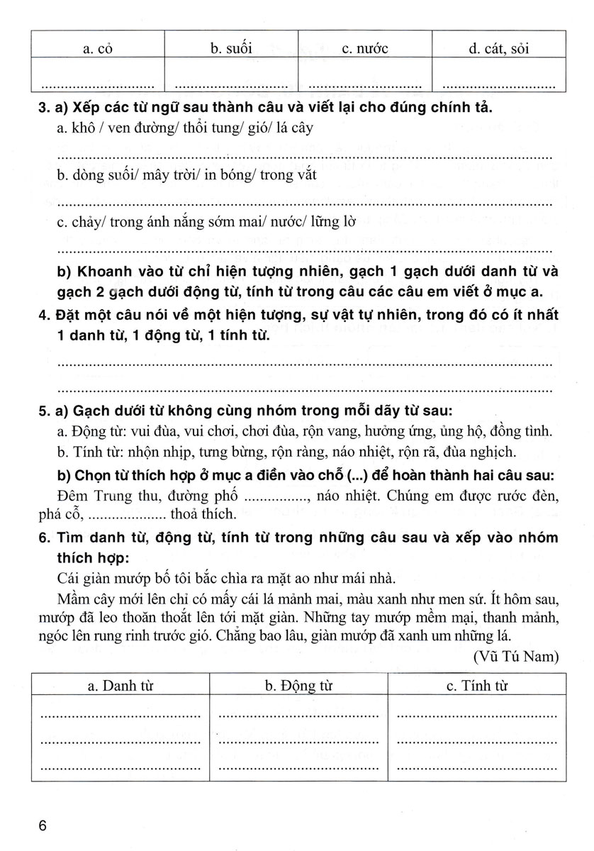 Vở Bài Tập Nâng Cao Từ Và Câu Lớp 5 - Ảnh 5