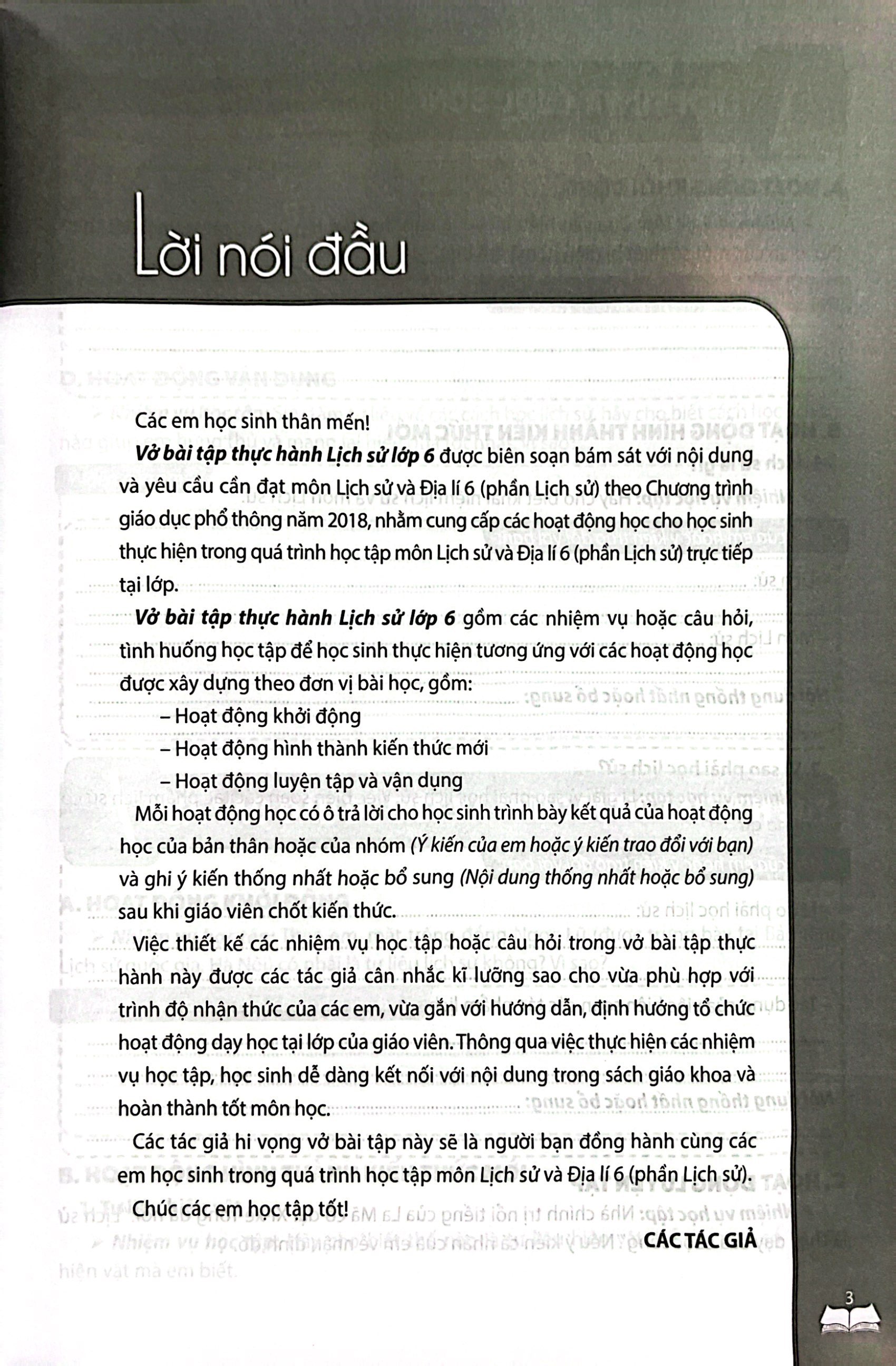 vở bài tập thực hành lịch sử lớp 6 (theo chương trình giáo dục phổ thông 2018) - Ảnh 4