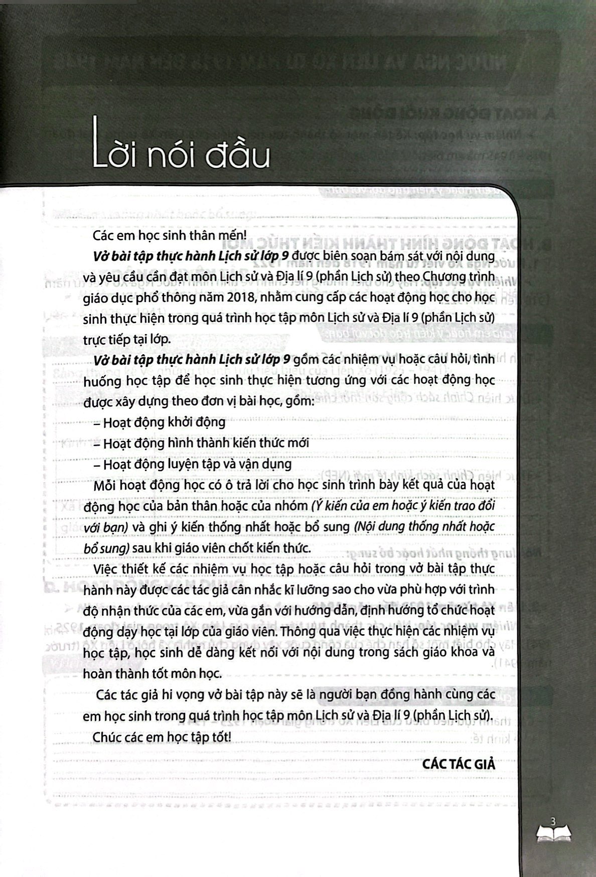 vở bài tập thực hành lịch sử lớp 9 (theo chương trình giáo dục phổ thông 2018) - Ảnh 4