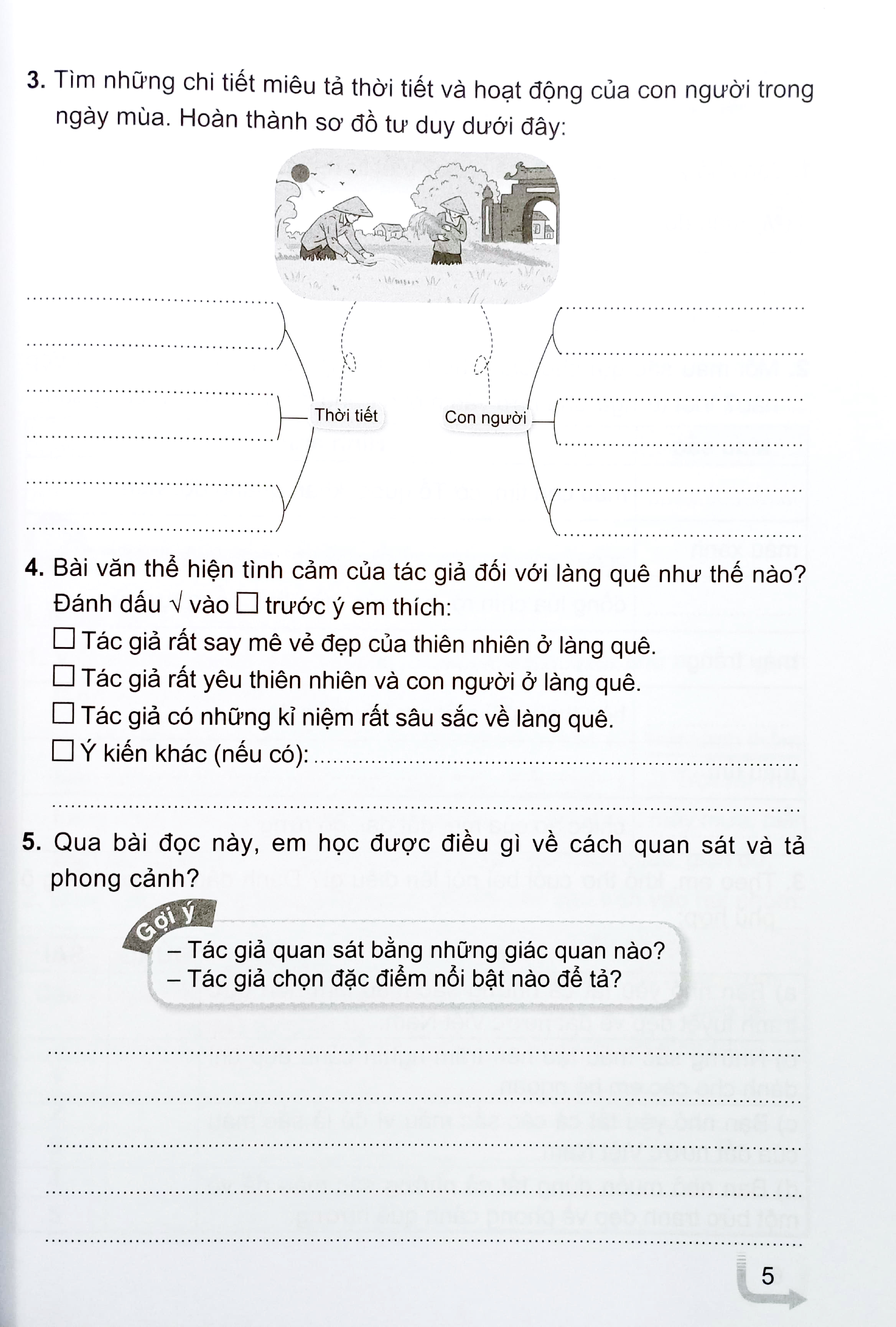 vở bài tập tiếng việt 5 - tập 2 (cánh diều) (chuẩn) - Ảnh 6