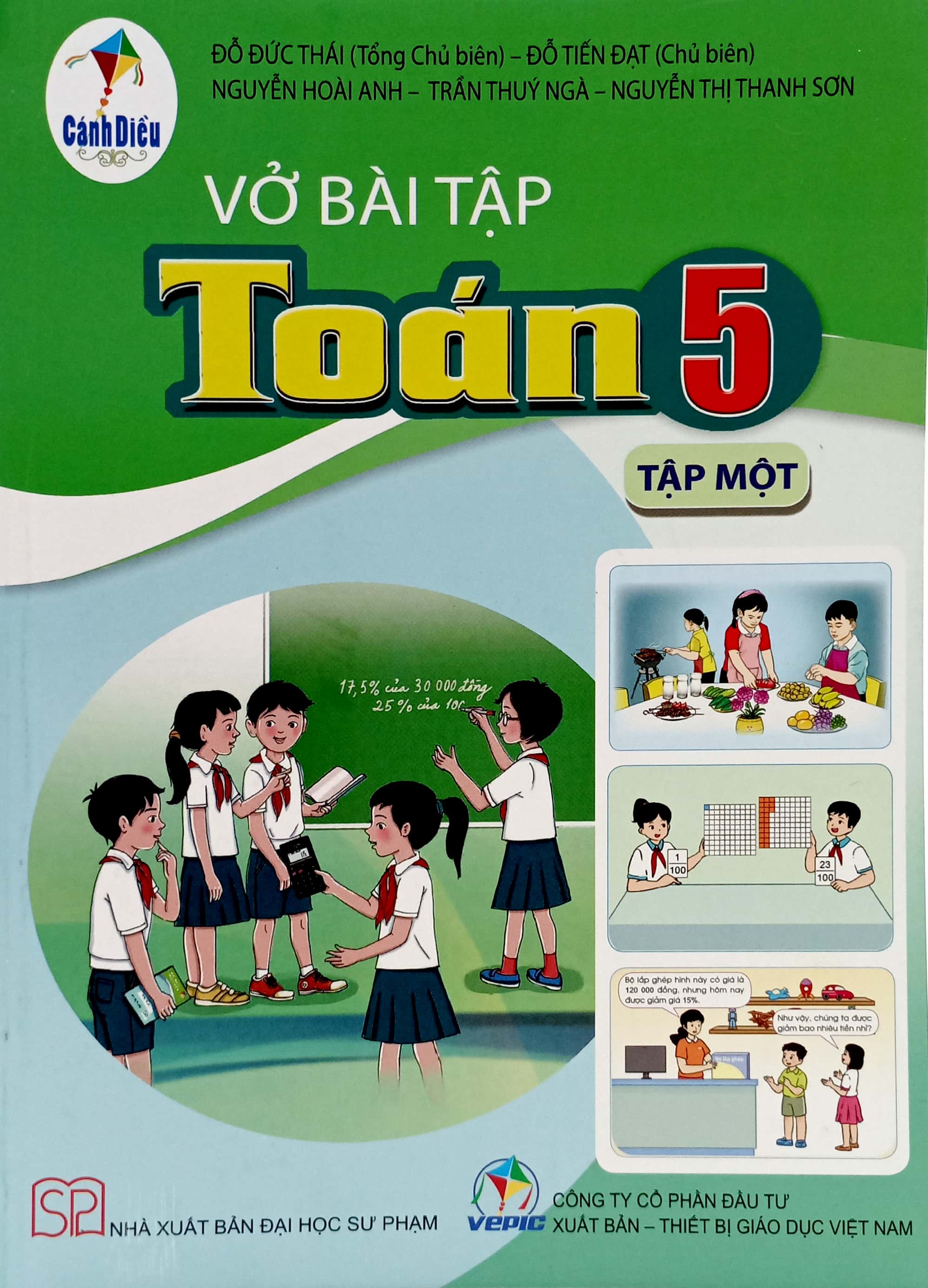 vở bài tập toán 5 - tập 1 (cánh diều) (chuẩn) - Ảnh 2