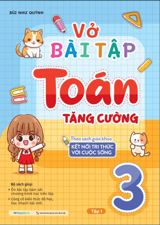vở bài tập toán tăng cường 3 - tập 1 (theo sách giáo khoa kết nối tri thức với cuộc sống) - Ảnh 3