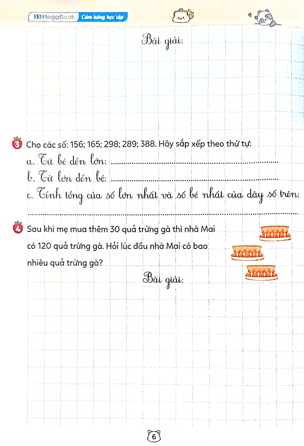 vở bài tập toán tăng cường 3 - tập 1 (theo sách giáo khoa kết nối tri thức với cuộc sống) - Ảnh 8