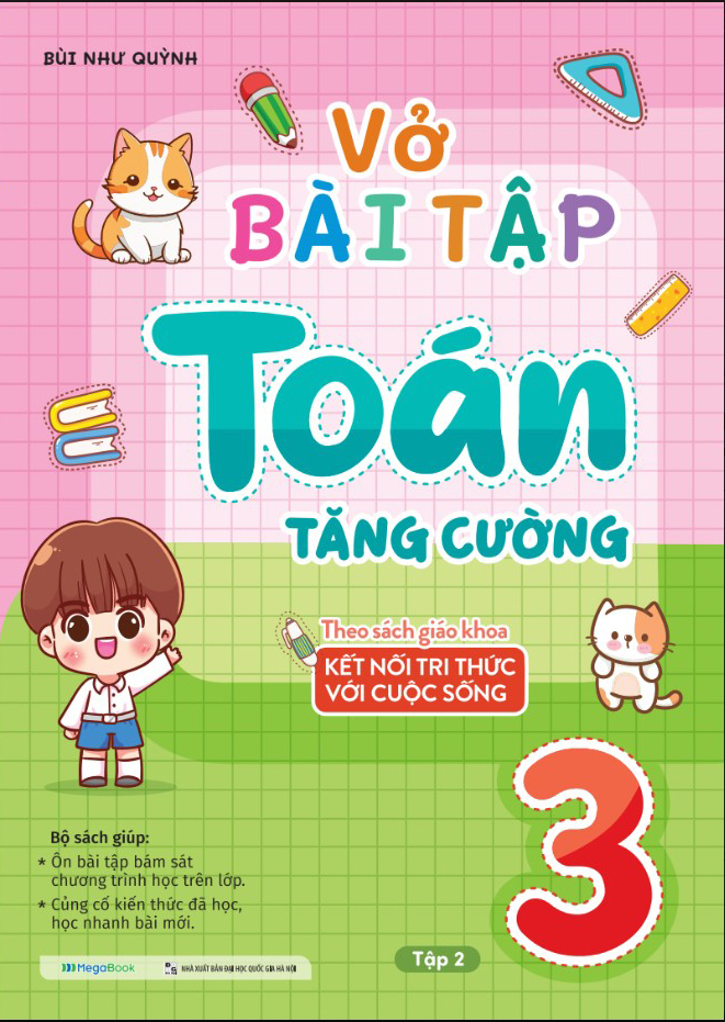 vở bài tập toán tăng cường 3 - tập 2 (theo sách giáo khoa kết nối tri thức với cuộc sống) - Ảnh 2