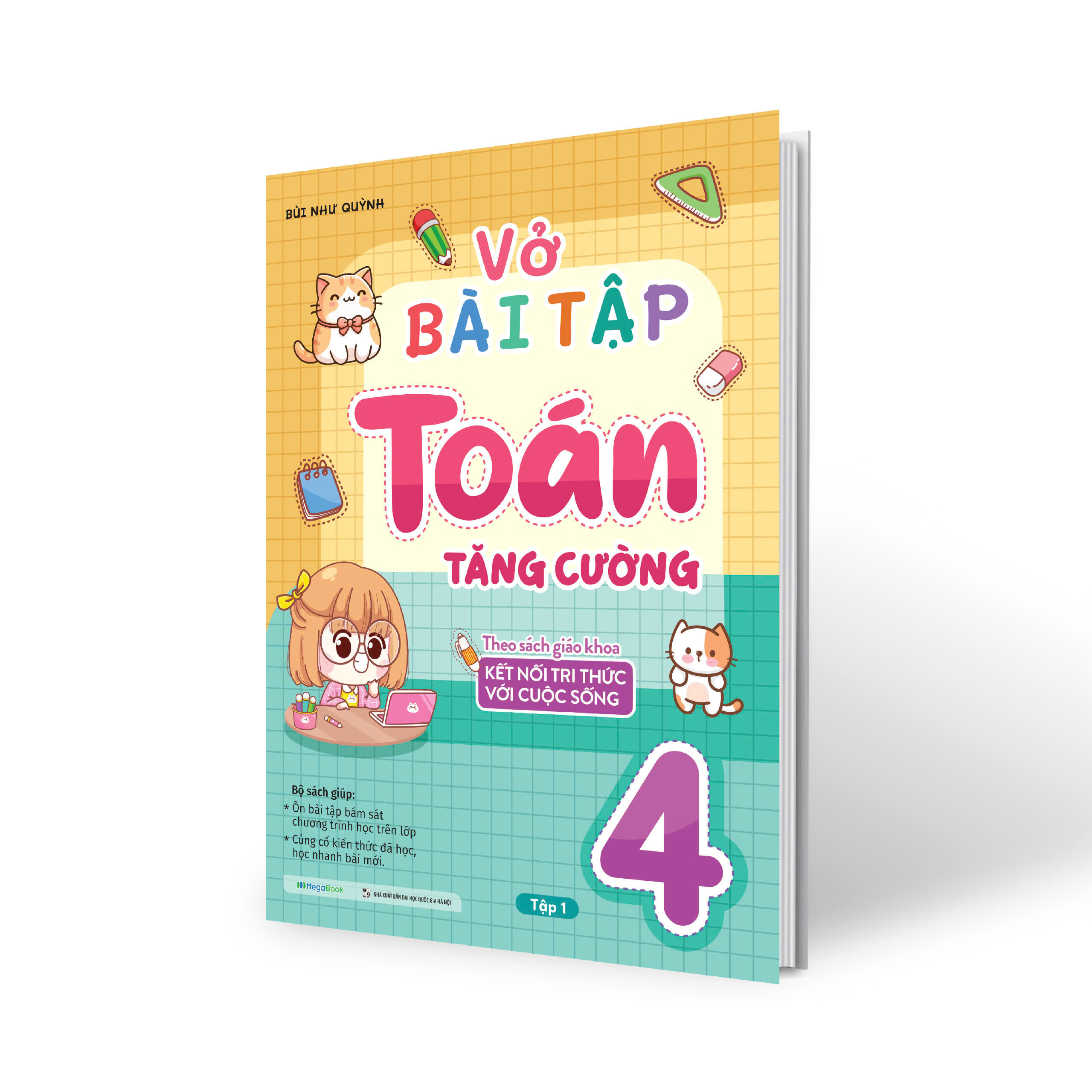 vở bài tập toán tăng cường lớp 4 - tập 1 (theo sách giáo khoa kết nối tri thức với cuộc sống) - Ảnh 5
