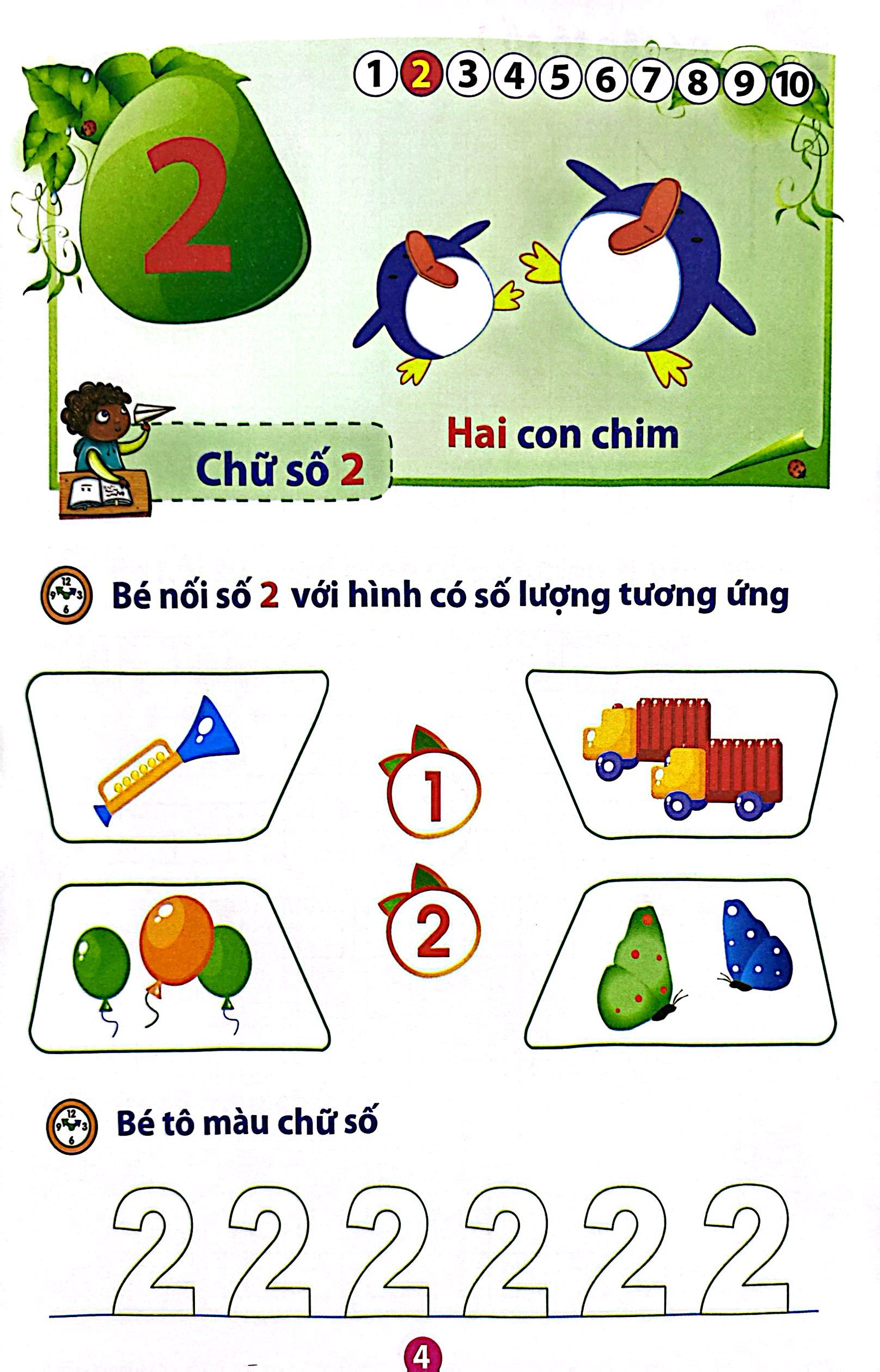 vở bé làm quen với chữ số (dành cho bé từ 5 - 6 tuổi) (tái bản) - Ảnh 5