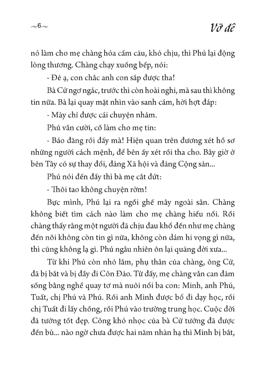vỡ đê (tái bản) - Ảnh 4