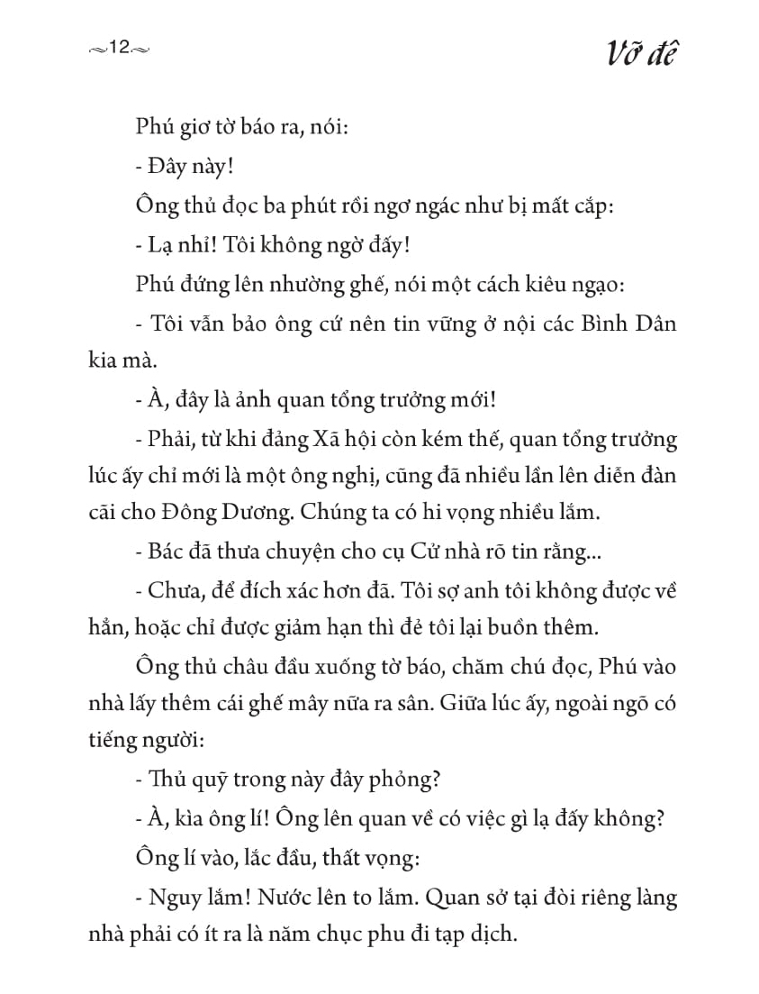 vỡ đê (tái bản) - Ảnh 9