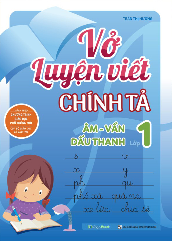 vở luyện viết chính tả lớp 1 - âm-vần-dấu thanh - Ảnh 2