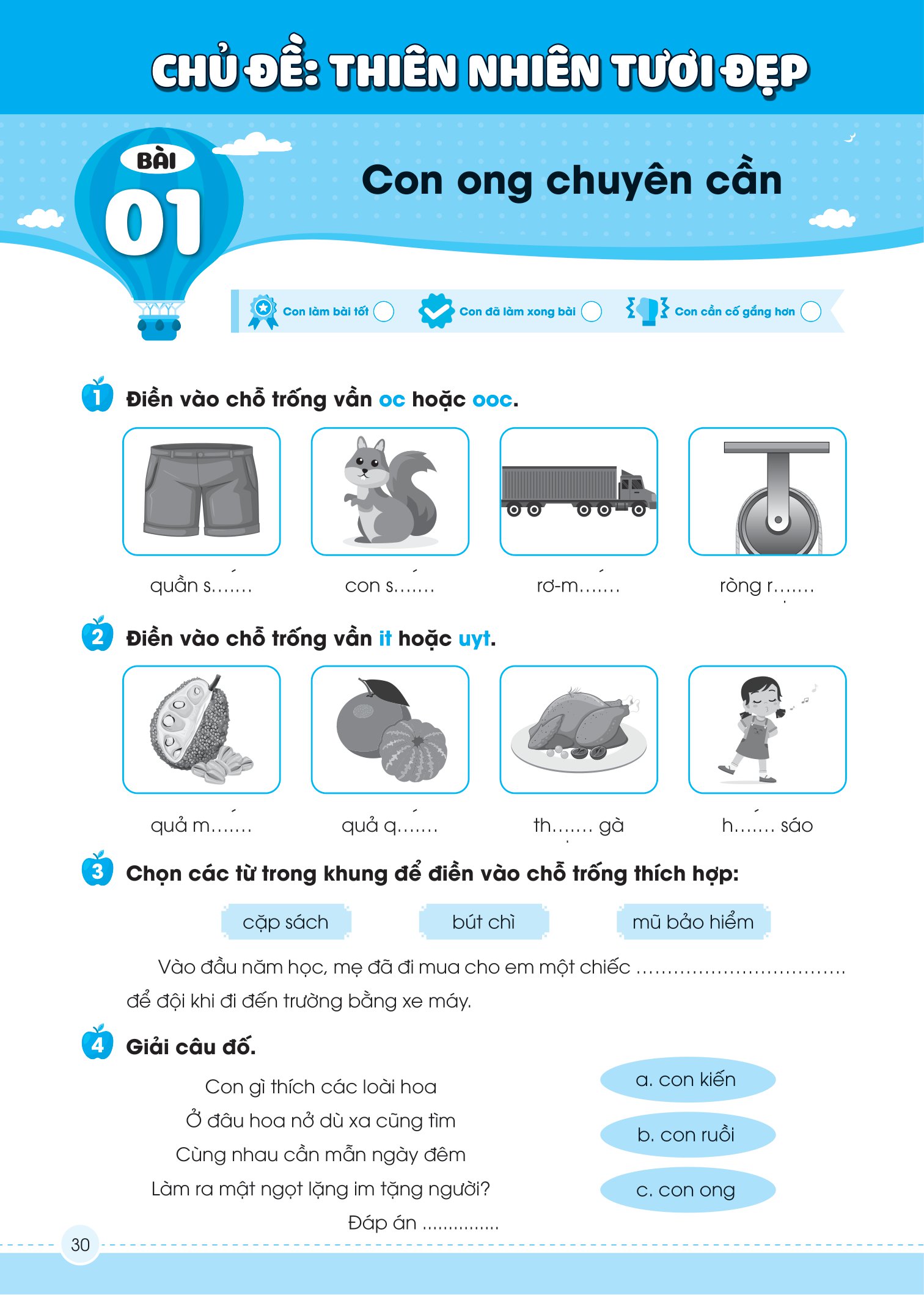 vở luyện viết chính tả lớp 1 - âm - vần - đoạn - chữ hoa - Ảnh 11