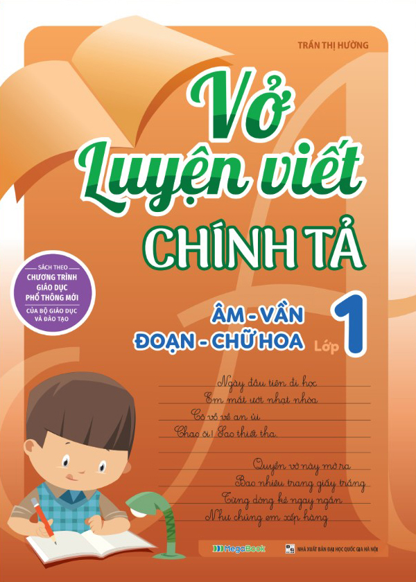 vở luyện viết chính tả lớp 1 - âm - vần - đoạn - chữ hoa - Ảnh 2