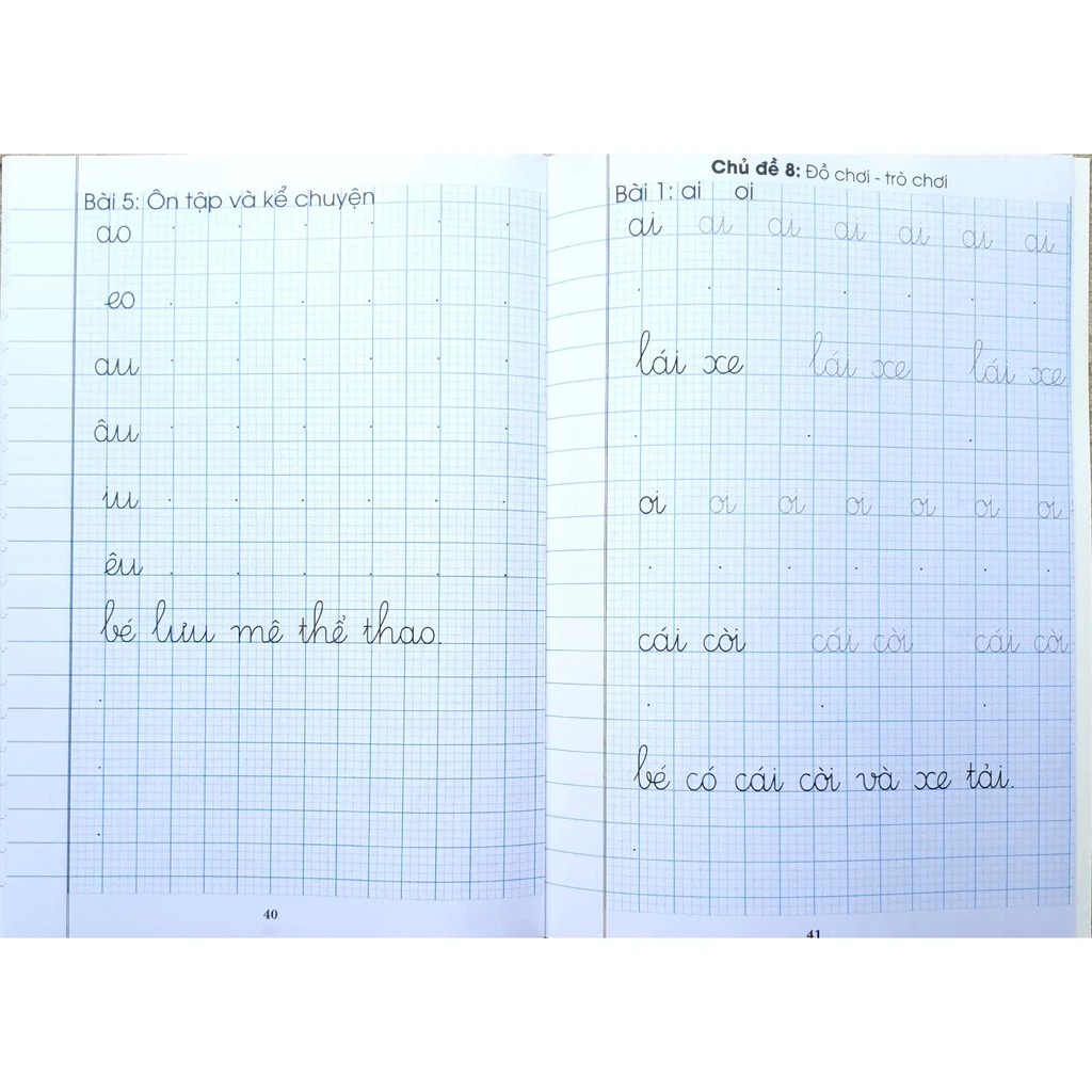 vở luyện viết lớp 1 - tập 1 (bộ sách chân trời sáng tạo) (tái bản 2024) - Ảnh 6