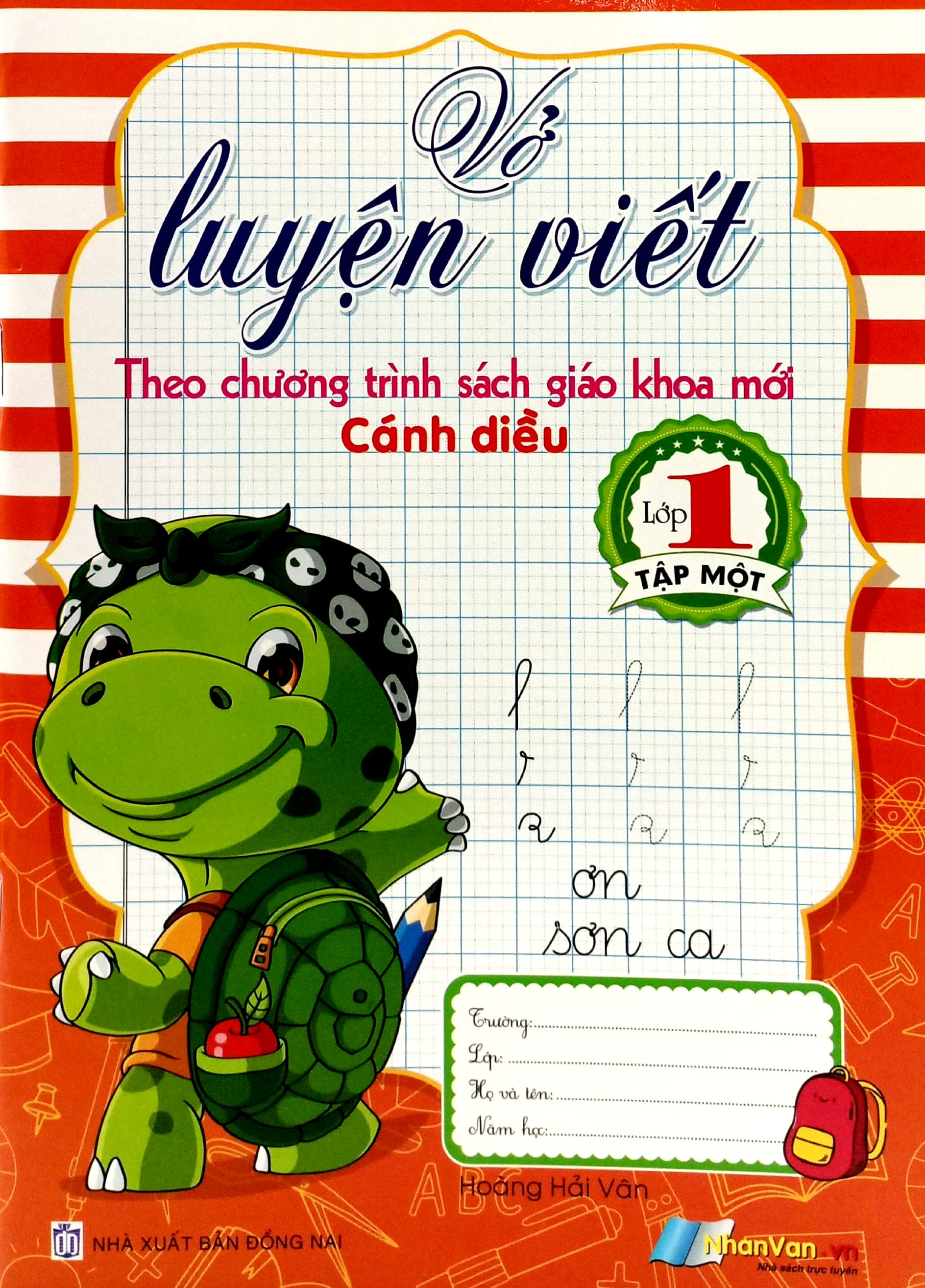 vở luyện viết lớp 1 - tập 1 (theo chương trình sgk mới cánh diều) - Ảnh 2
