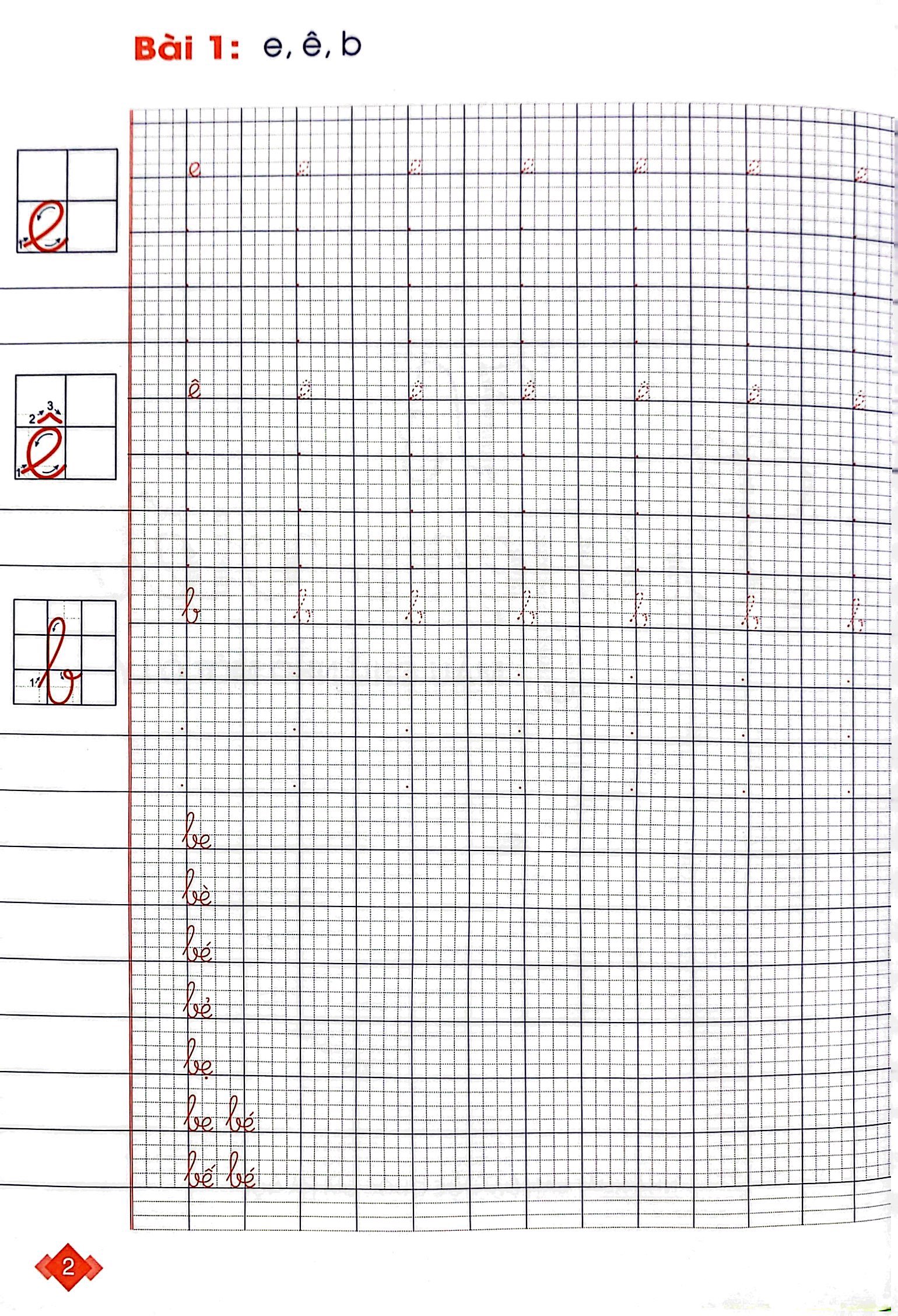 vở luyện viết mẫu chữ nhỏ một ô ly - Ảnh 3