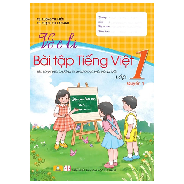 vở ô li bài tập tiếng việt 1 - quyển 1