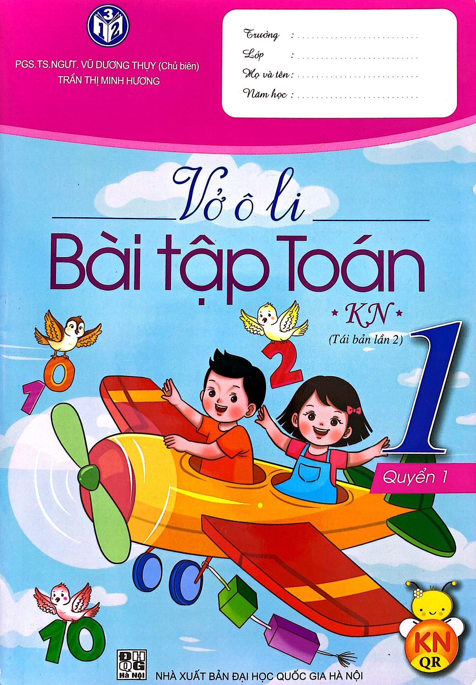 vở ô li bài tập toán 1 - tập 1 (kết nối - 2022) - Ảnh 2