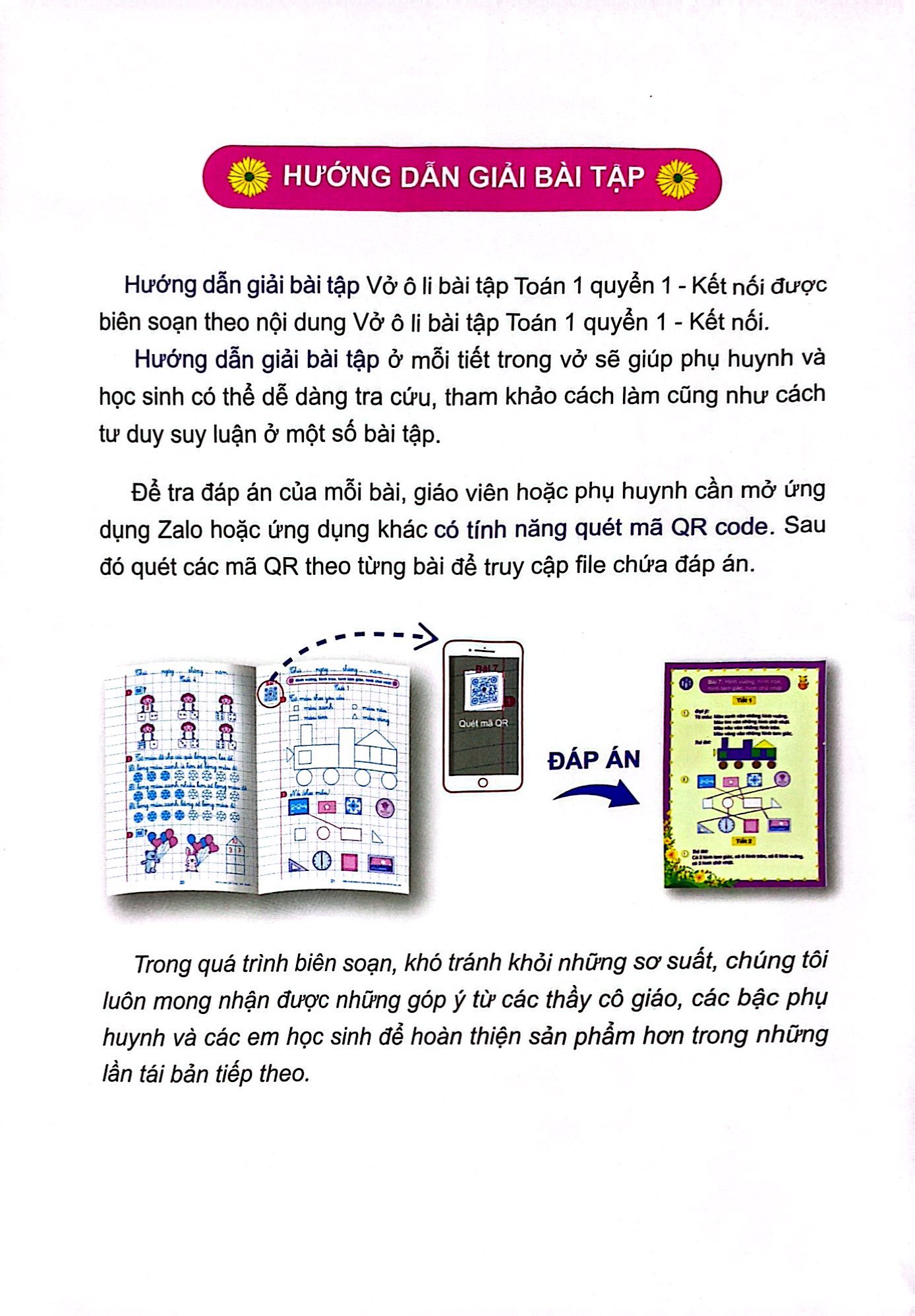 vở ô li bài tập toán 1 - tập 1 (kết nối - 2022) - Ảnh 3