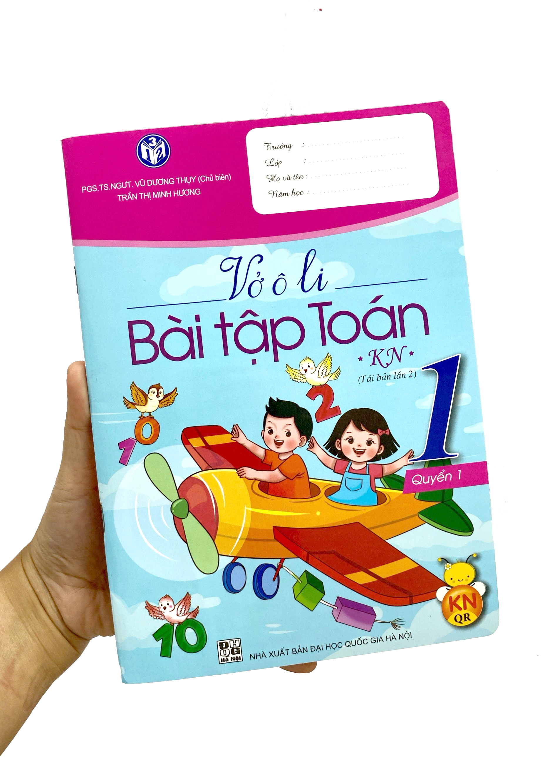 vở ô li bài tập toán 1 - tập 1 (kết nối - 2022) - Ảnh 8