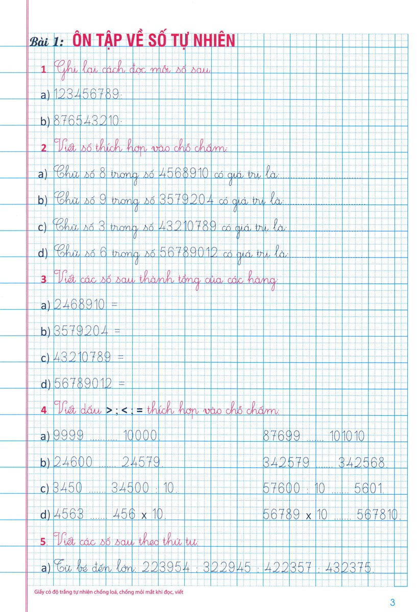 vở ô li bài tập toán 5/1 (bám sát sgk cánh diều) - Ảnh 3