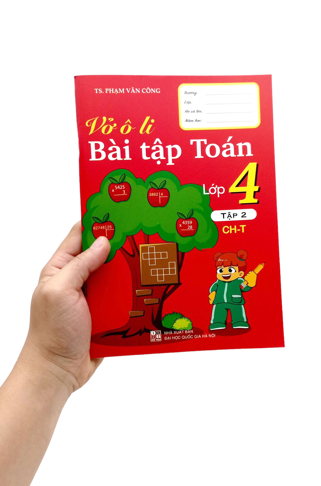 vở ô li bài tập toán lớp 4 - tập 2 - Ảnh 7