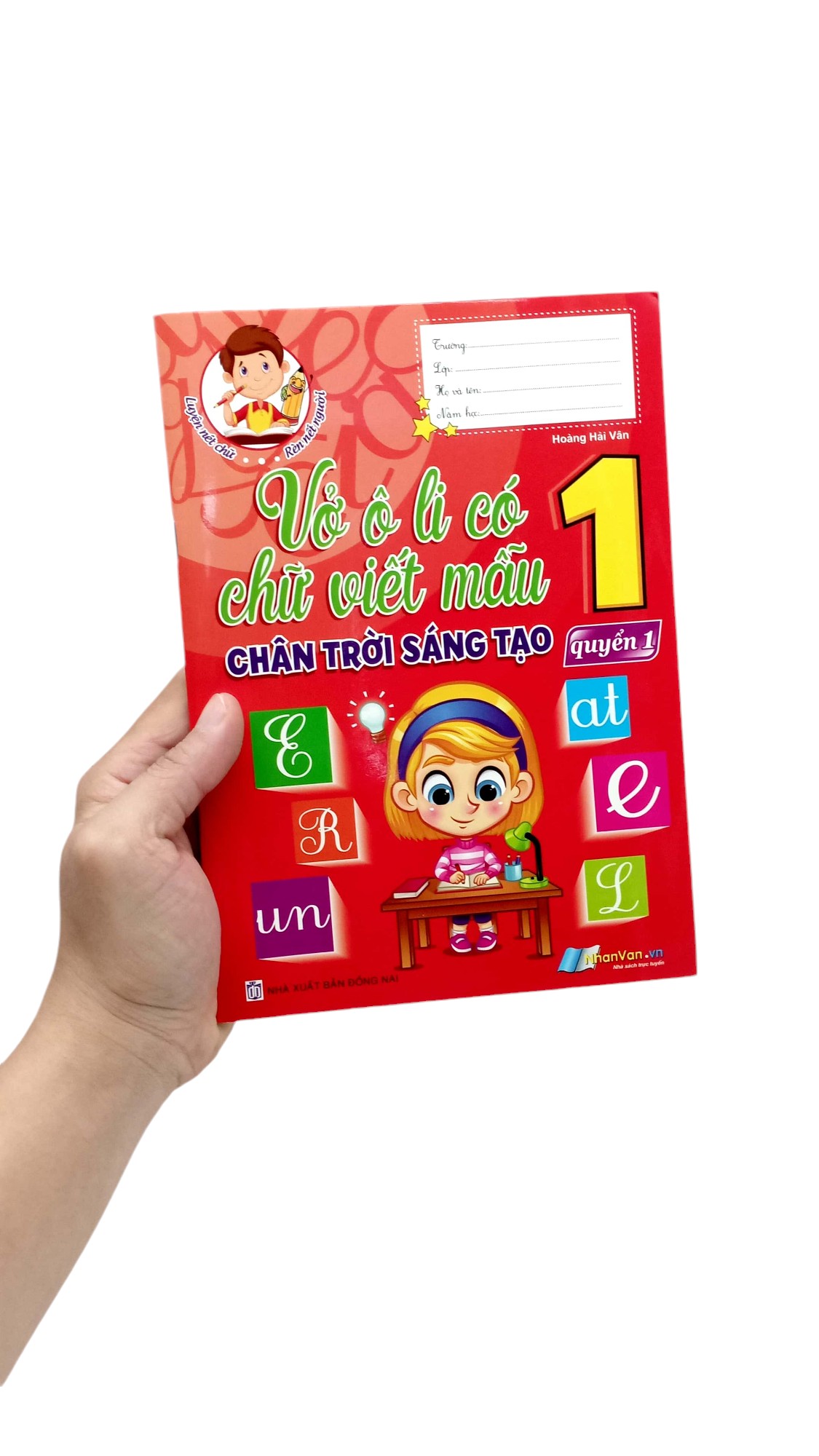 vở ô li có chữ viết mẫu 1 - quyển 1 (chân trời sáng tạo) (tái bản 2024) - Ảnh 7