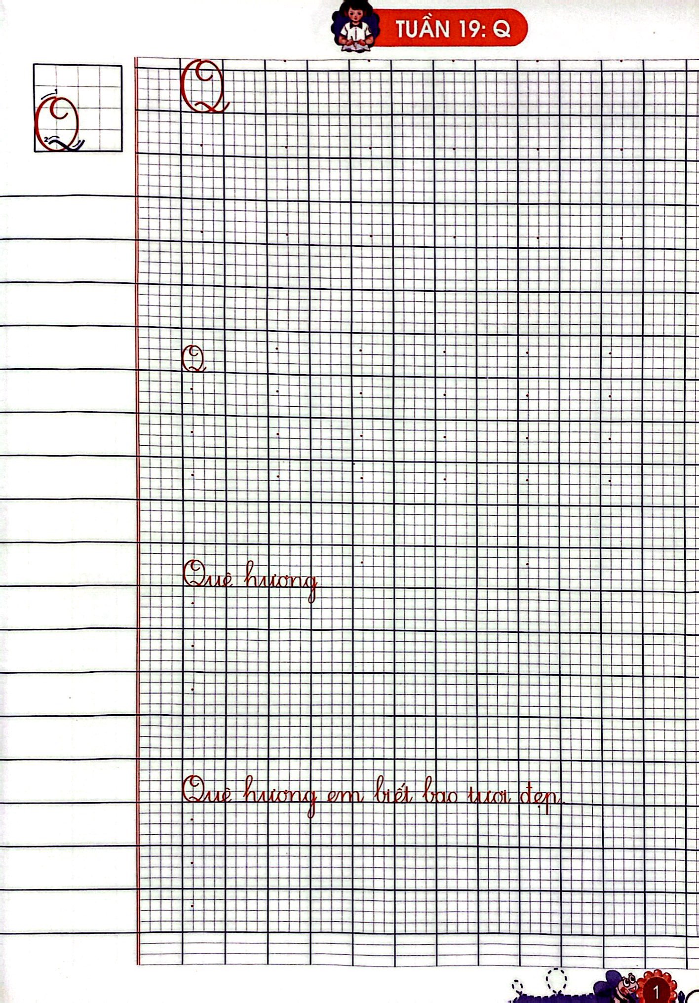 vở ô li có mẫu chữ 2 - quyển 2 (kết nối) (2021) - Ảnh 3