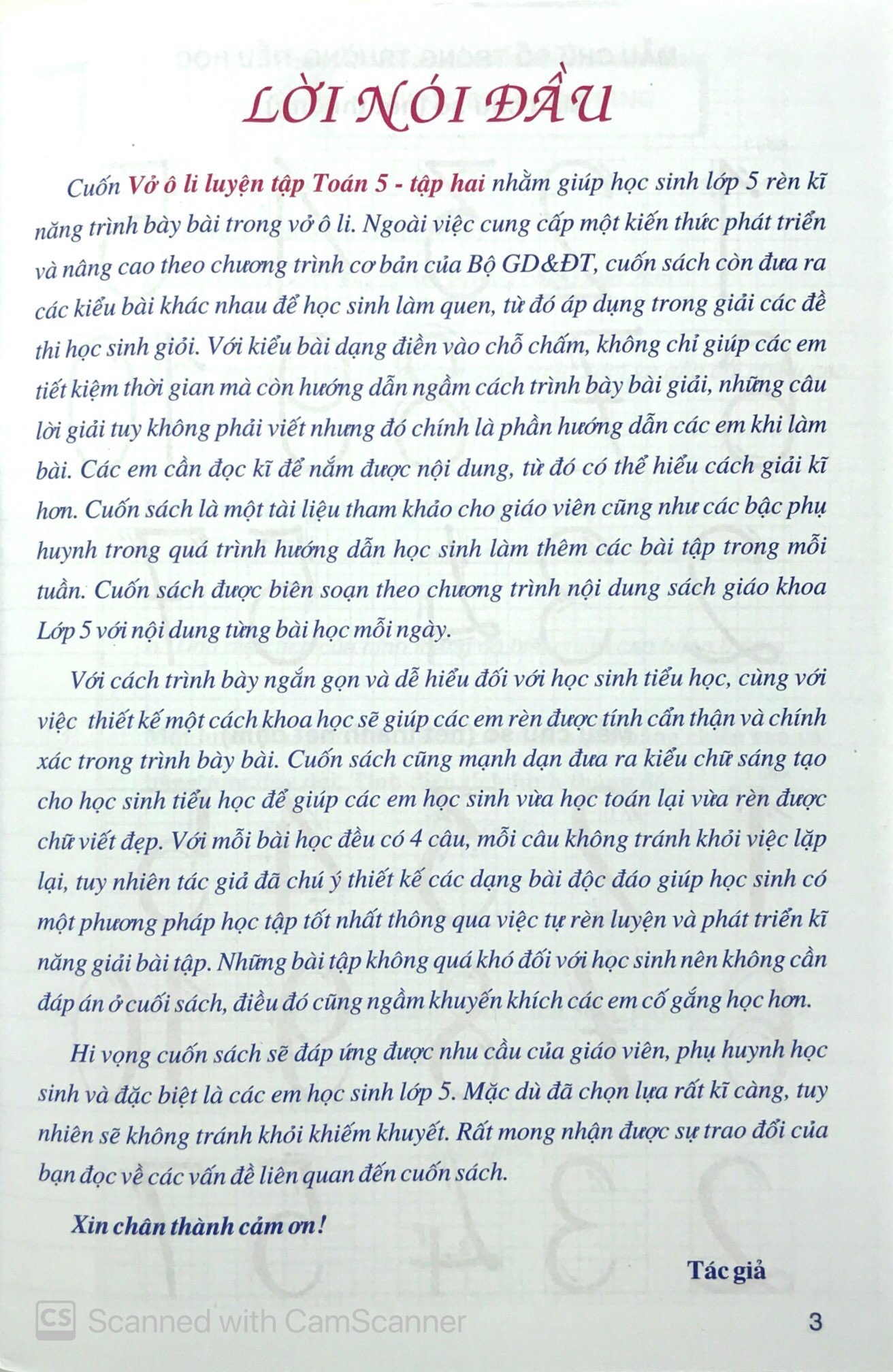 vở ô luyện tập toán lớp 5 - quyển 2 - Ảnh 3