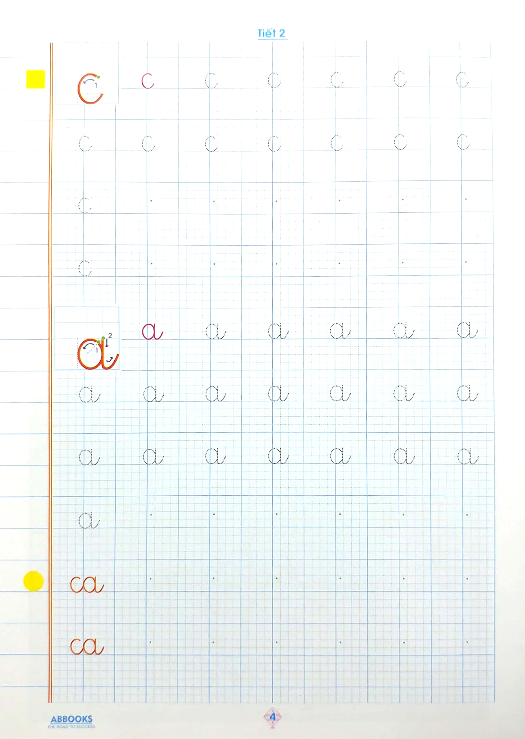 vở ô ly luyện viết 1 - chữ cái - chữ ghép (cánh diều) - Ảnh 5