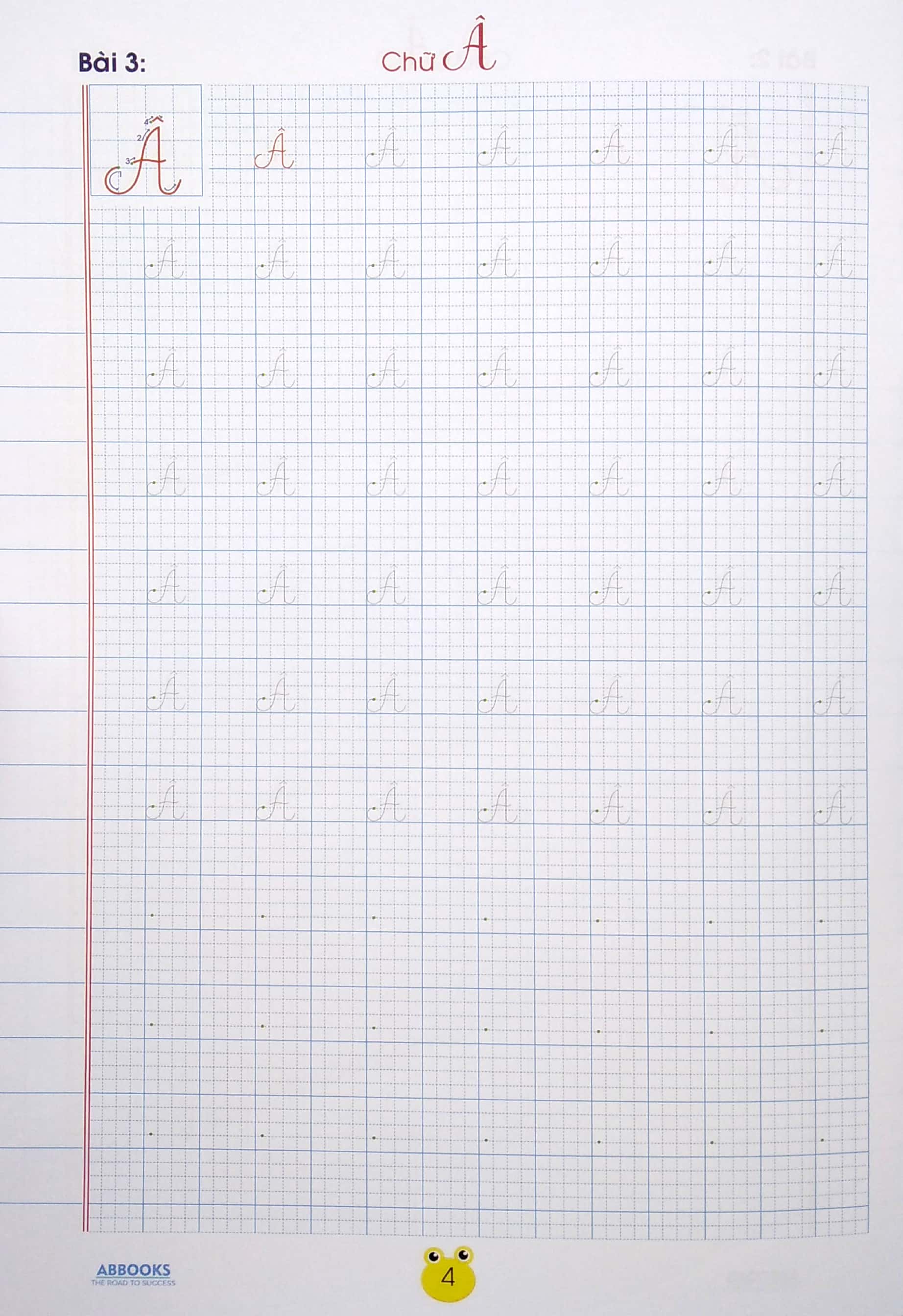 vở ô ly tập tô chữ - chữ cái viết hoa (dành cho bé chuẩn bị vào lớp 1) - Ảnh 6