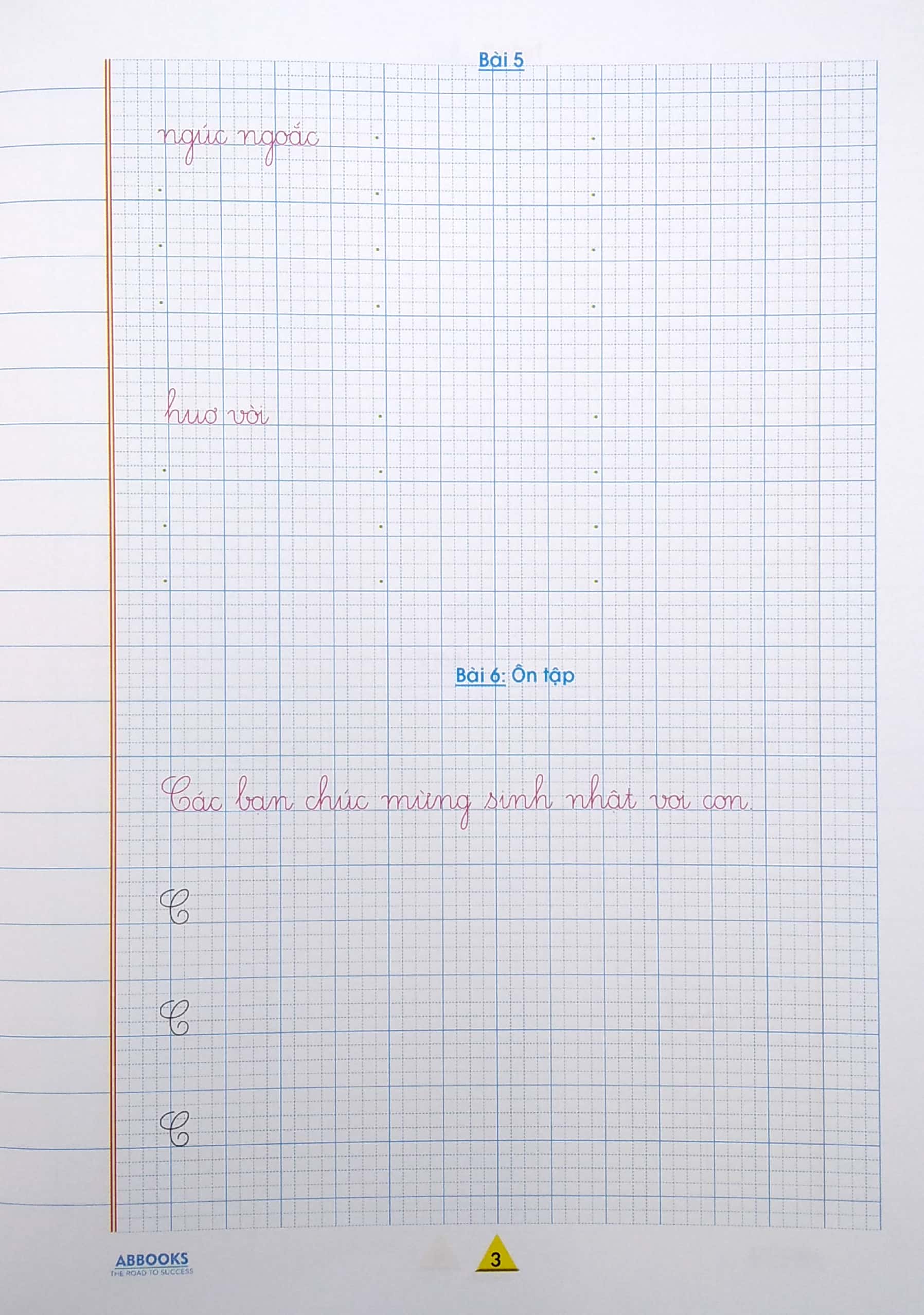 vở ô ly tập viết 1 - mẫu chữ nhỏ 1 ô ly - Ảnh 5