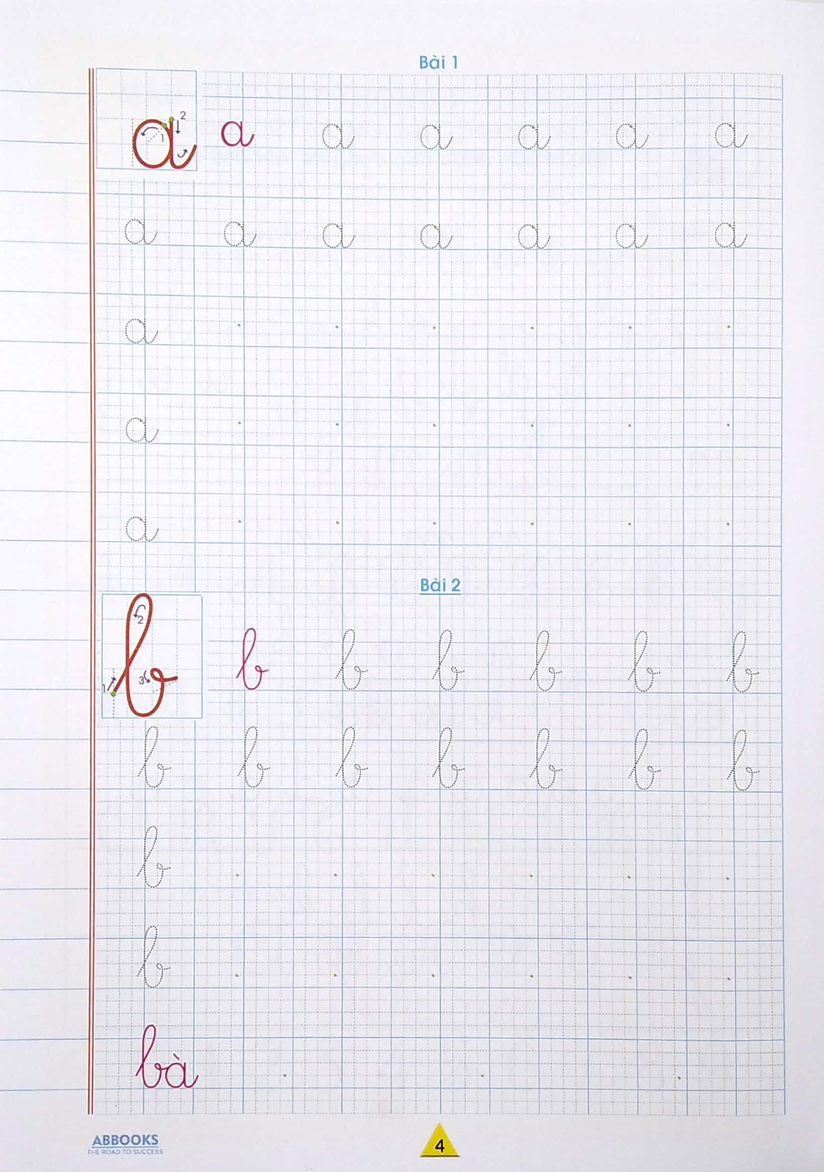 vở ô ly tập viết - chữ cái - theo chuẩn chương trình sách giáo khoa mới - Ảnh 7