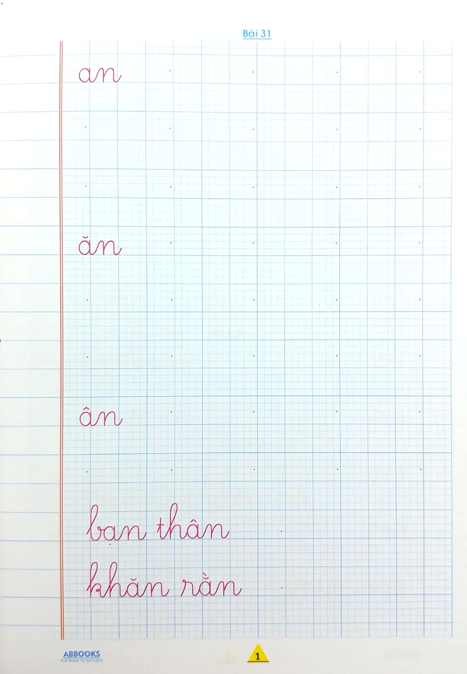 vở ô ly tập viết - chữ thường - theo chuẩn chương trình sách giáo khoa mới - Ảnh 3