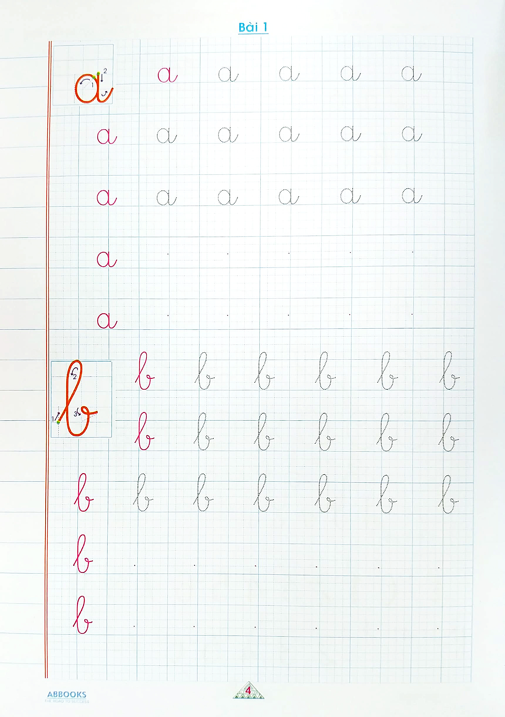 vở ô ly tập viết - chữ thường - theo chuẩn chương trình sách giáo khoa mới - chân trời sáng tạo - Ảnh 5