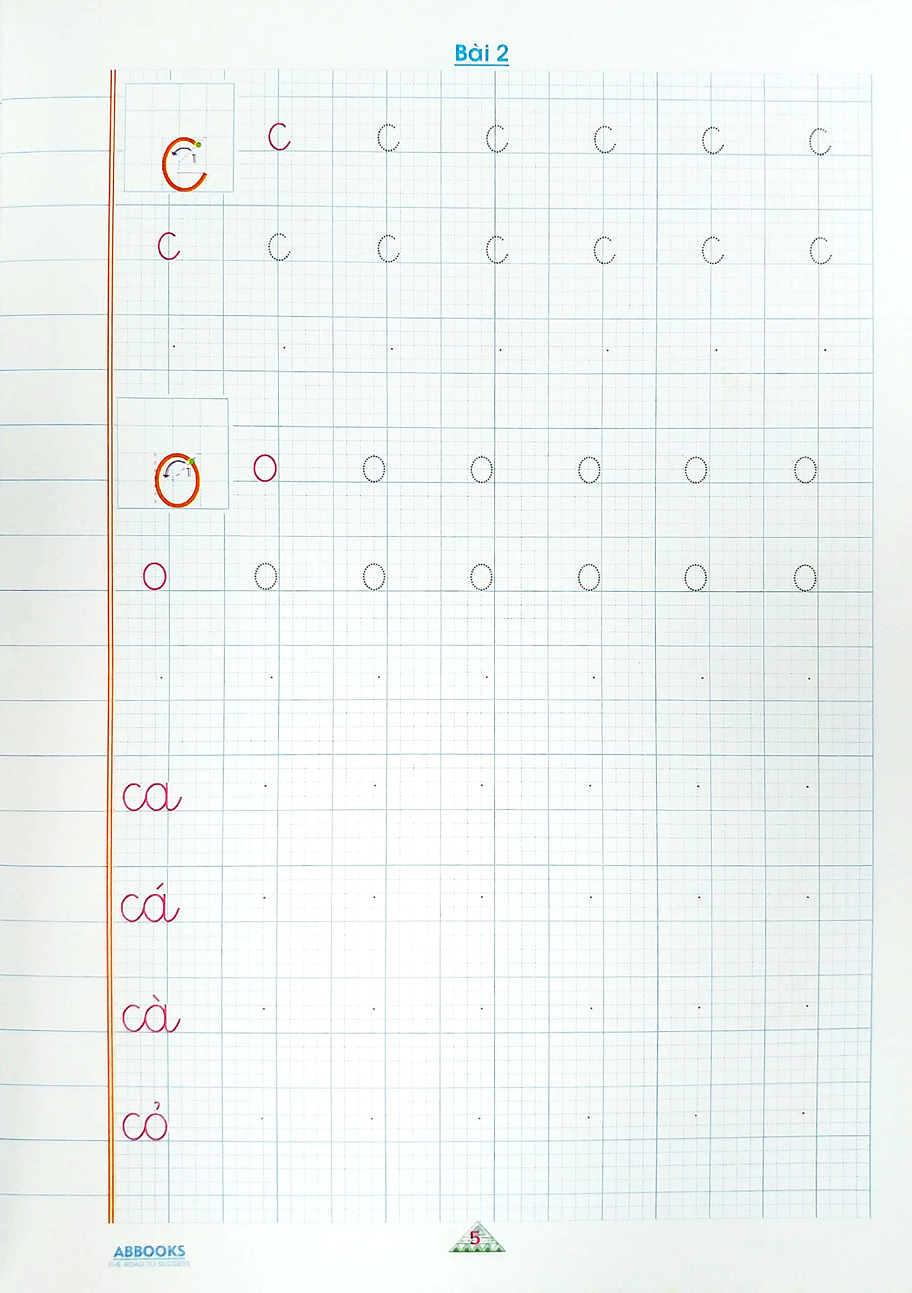 vở ô ly tập viết - chữ thường - theo chuẩn chương trình sách giáo khoa mới - chân trời sáng tạo - Ảnh 6