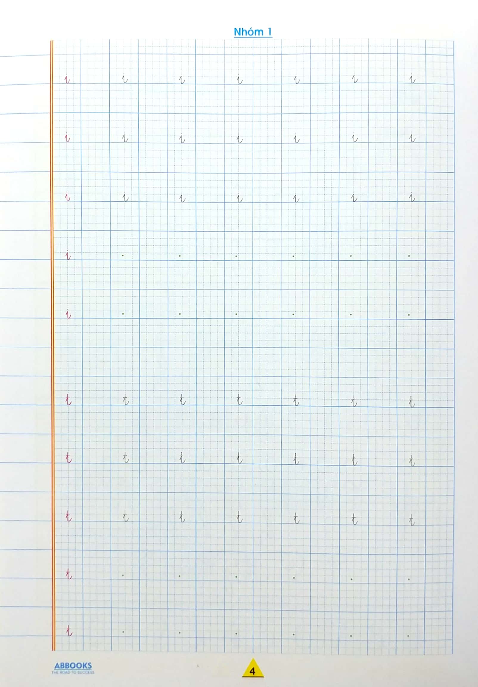 vở ô ly tập viết - hạ cỡ chữ - theo chuẩn chương trình sách giáo khoa mới - Ảnh 6