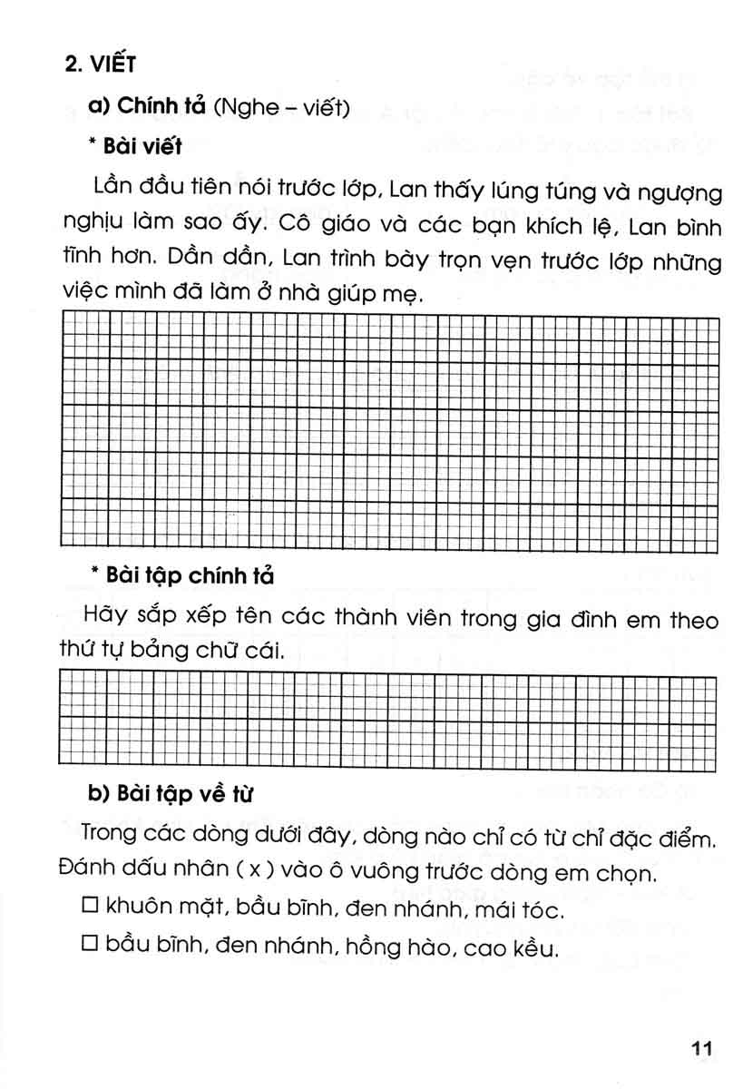 vở ôn tập cuối tuần tiếng việt lớp 2 (kết nối tri thức) - Ảnh 11