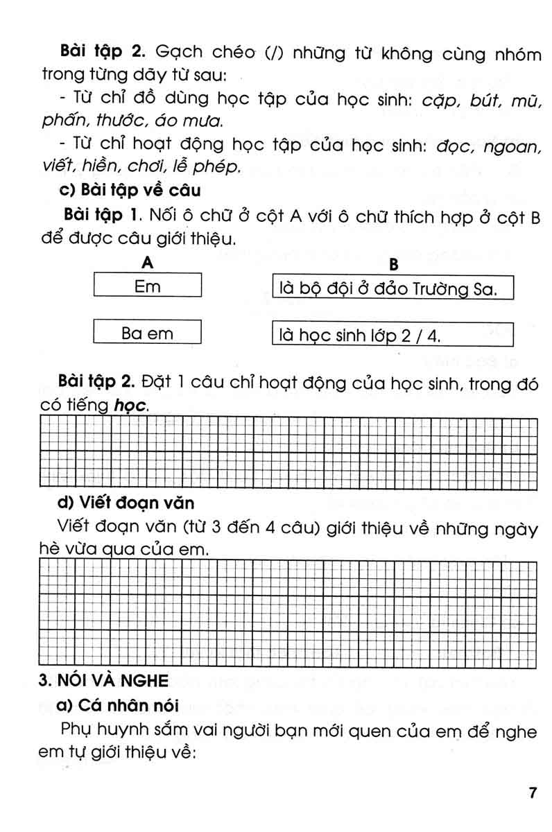 vở ôn tập cuối tuần tiếng việt lớp 2 (kết nối tri thức) - Ảnh 7