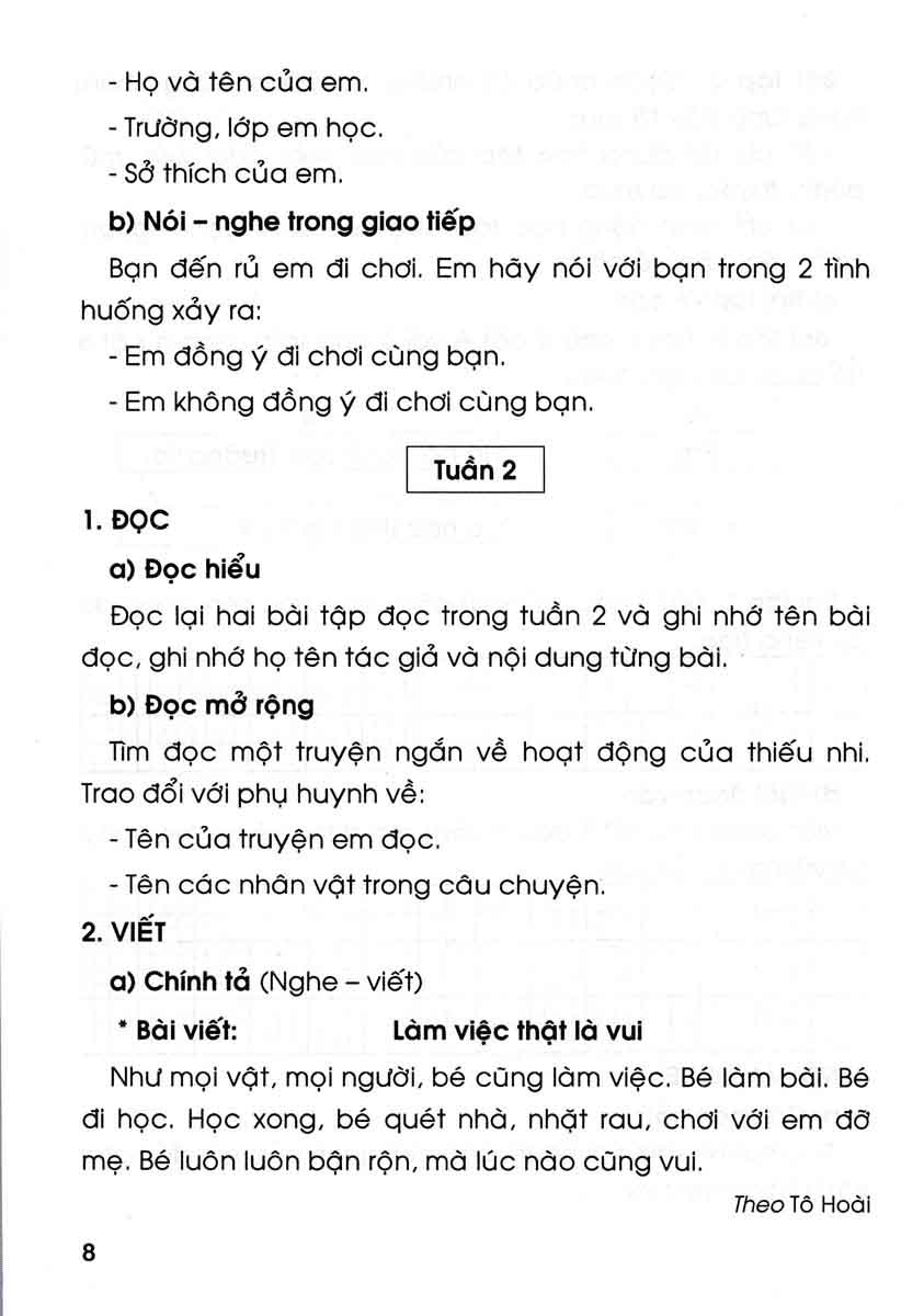 vở ôn tập cuối tuần tiếng việt lớp 2 (kết nối tri thức) - Ảnh 8