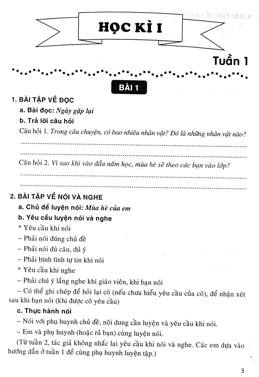 vở ôn tập cuối tuần tiếng việt - lớp 3 (bám sát sgk kết nối tri thức với cuộc sống) - Ảnh 4