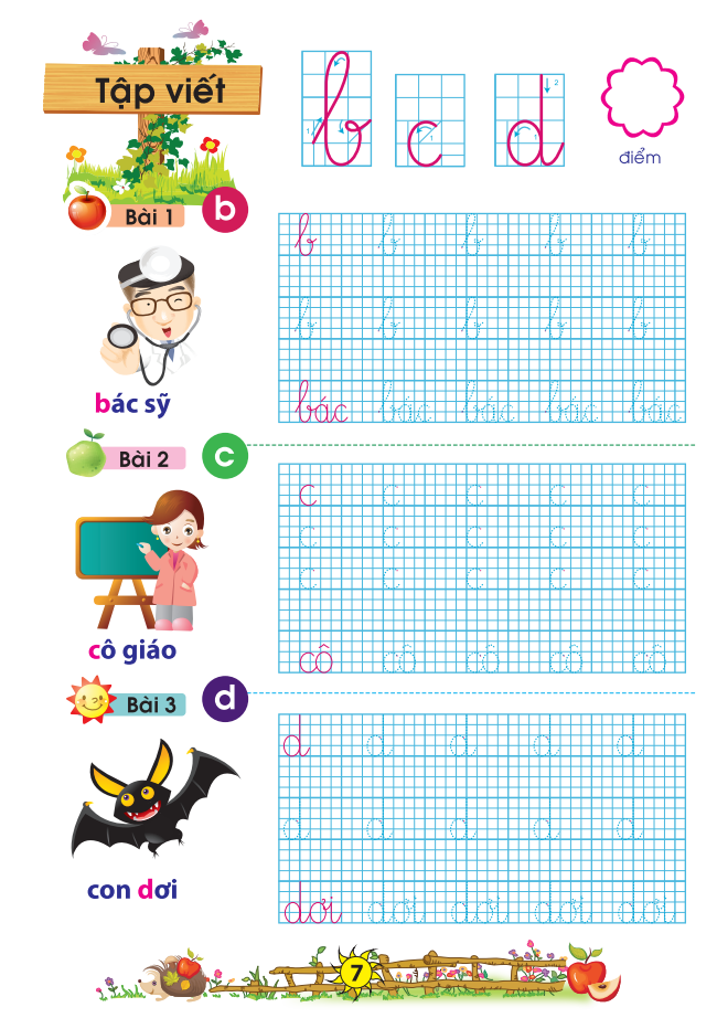 vở tập đọc và tập viết ( dành cho bé từ 5-6 tuổi ) (tái bản) - Ảnh 7