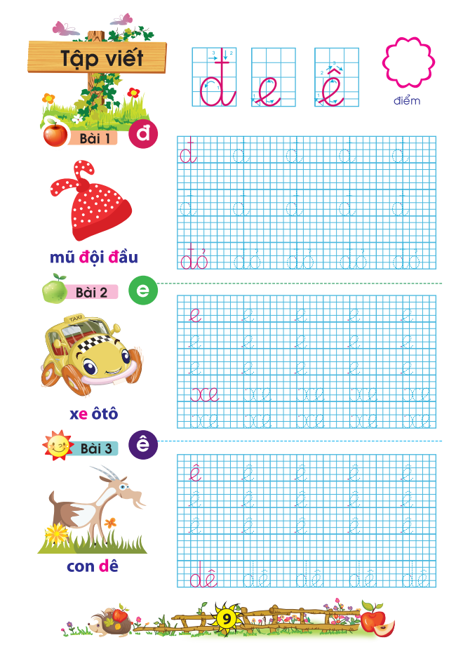 vở tập đọc và tập viết ( dành cho bé từ 5-6 tuổi ) (tái bản) - Ảnh 9